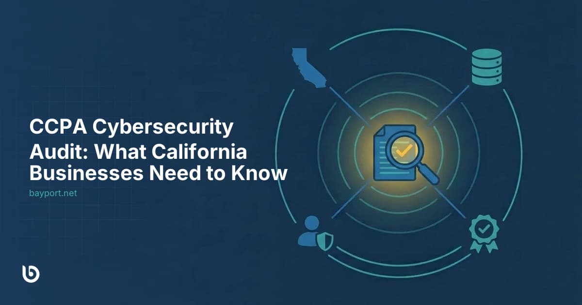 CCPA Cybersecurity Audits: What Bay Area Businesses Need to Know